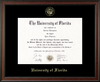 Gold Embossed Studio Diploma Frame-321532