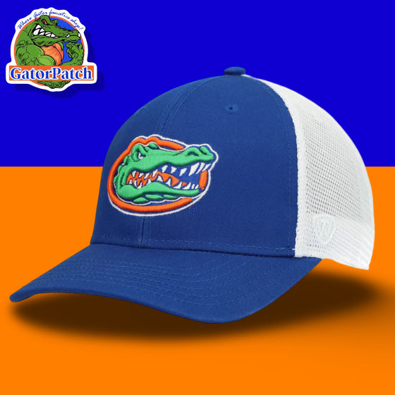 Blue Gator Head Hat