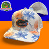 Hawaiian Print Gator Hat