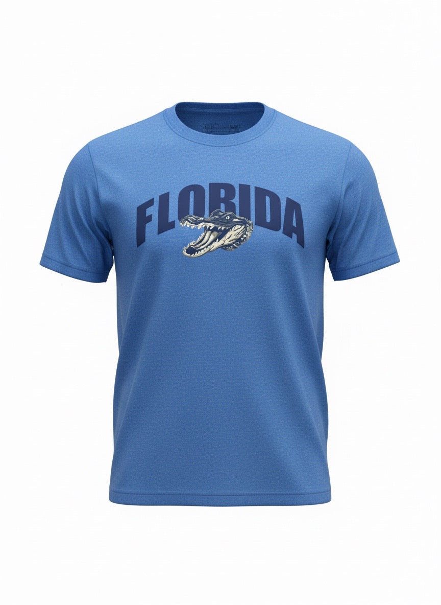 Florida Alligator Head Heather T-shirt