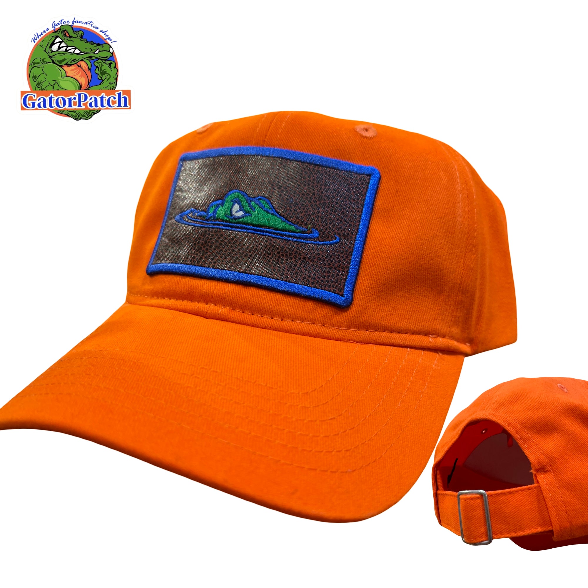 Gator Football Leather Patch Hat ￼