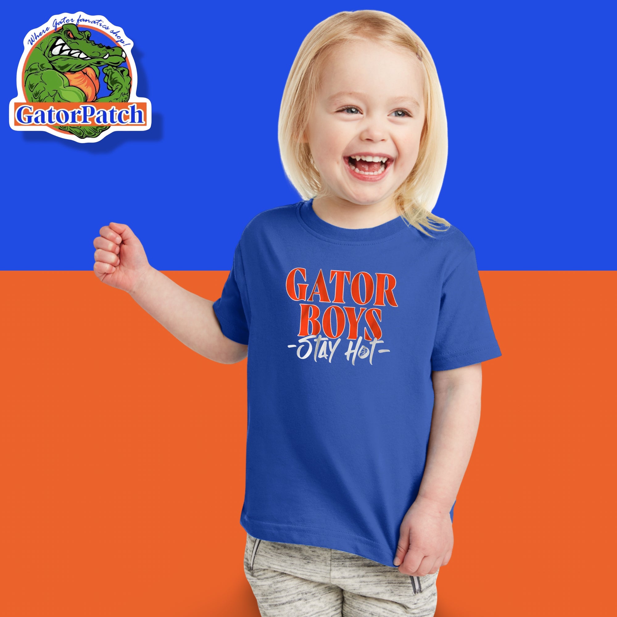 Gator Boys Stay Hot Toddler Tee