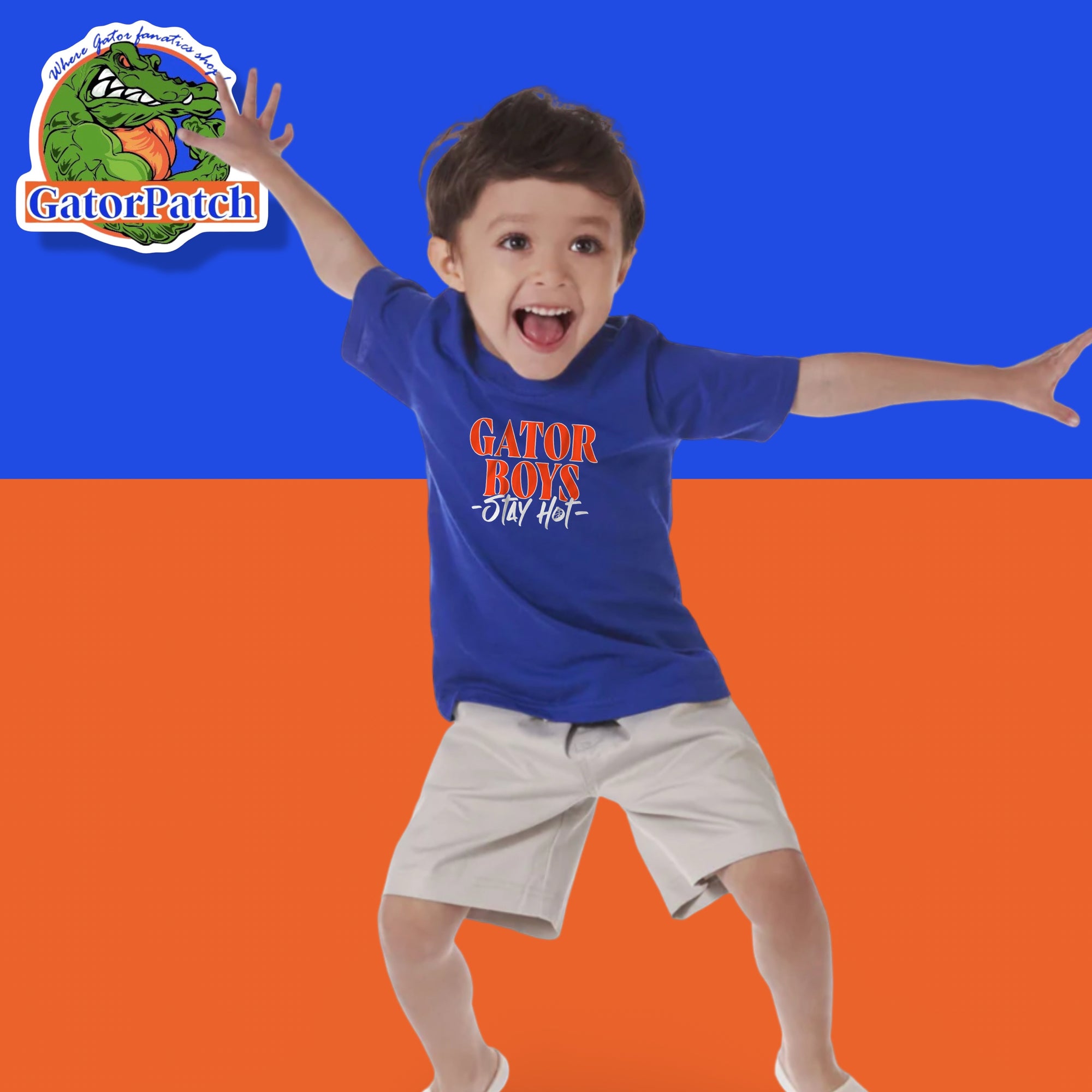 Gator Boys Stay Hot Toddler Tee