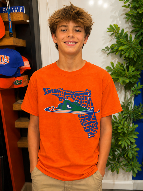 Youth State Gator Tee