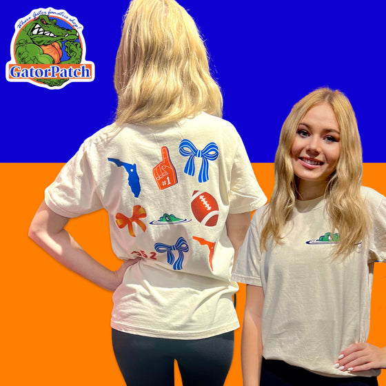 Gator Bow Shirt Comfort Color