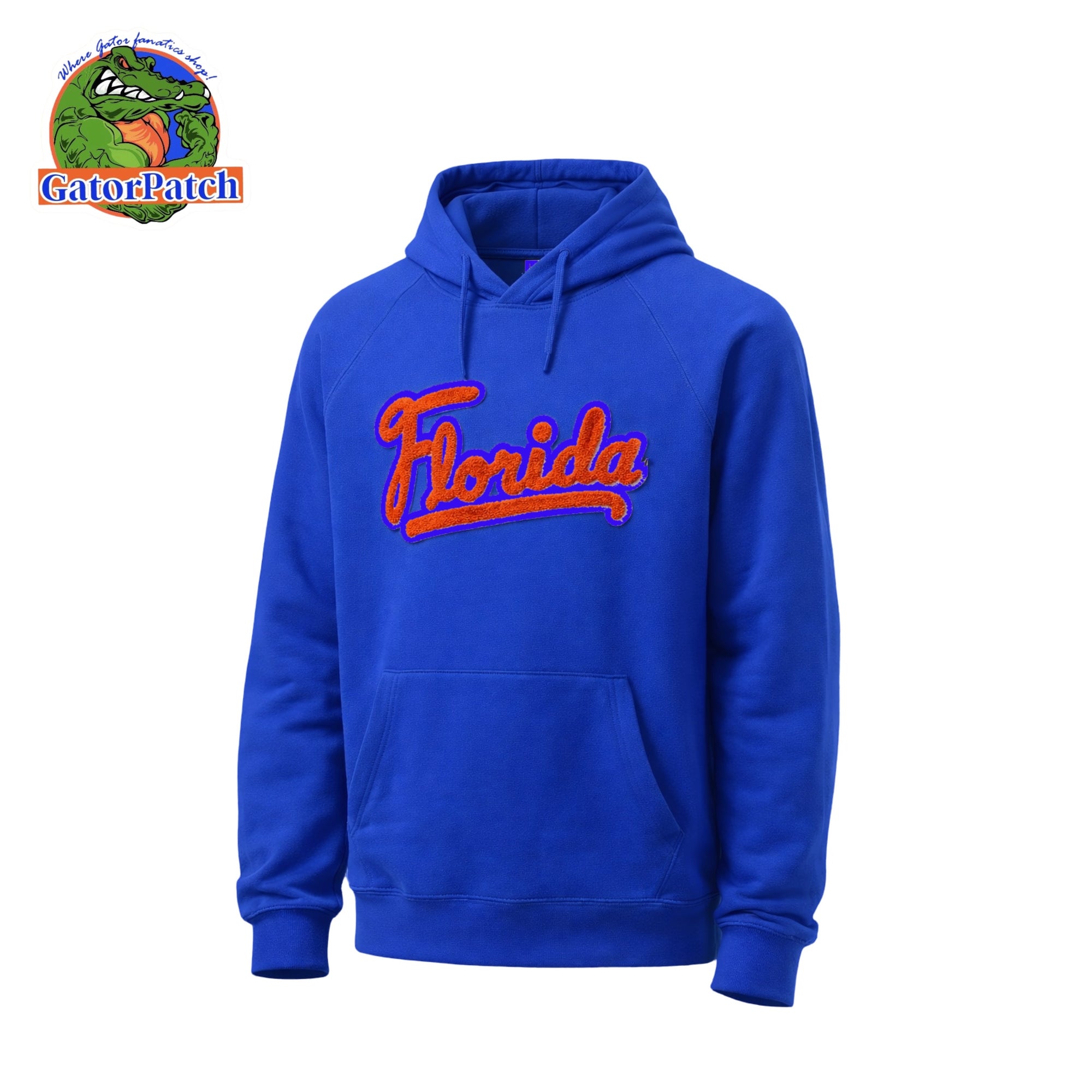 Chenille Embroidery Florida Hoodie