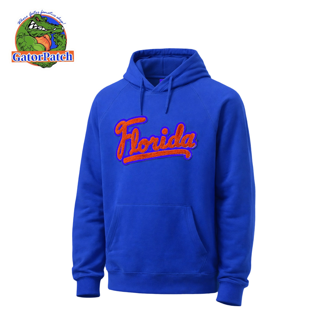 Chenille Embroidery Florida Hoodie
