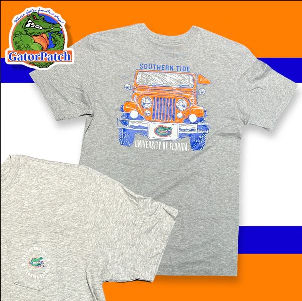 Southern Tide Florida Gators Jeep Tee