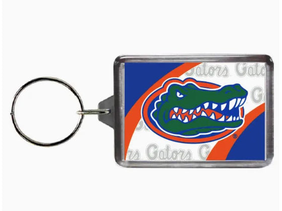 Florida Gators Keychain Lucite Vortex