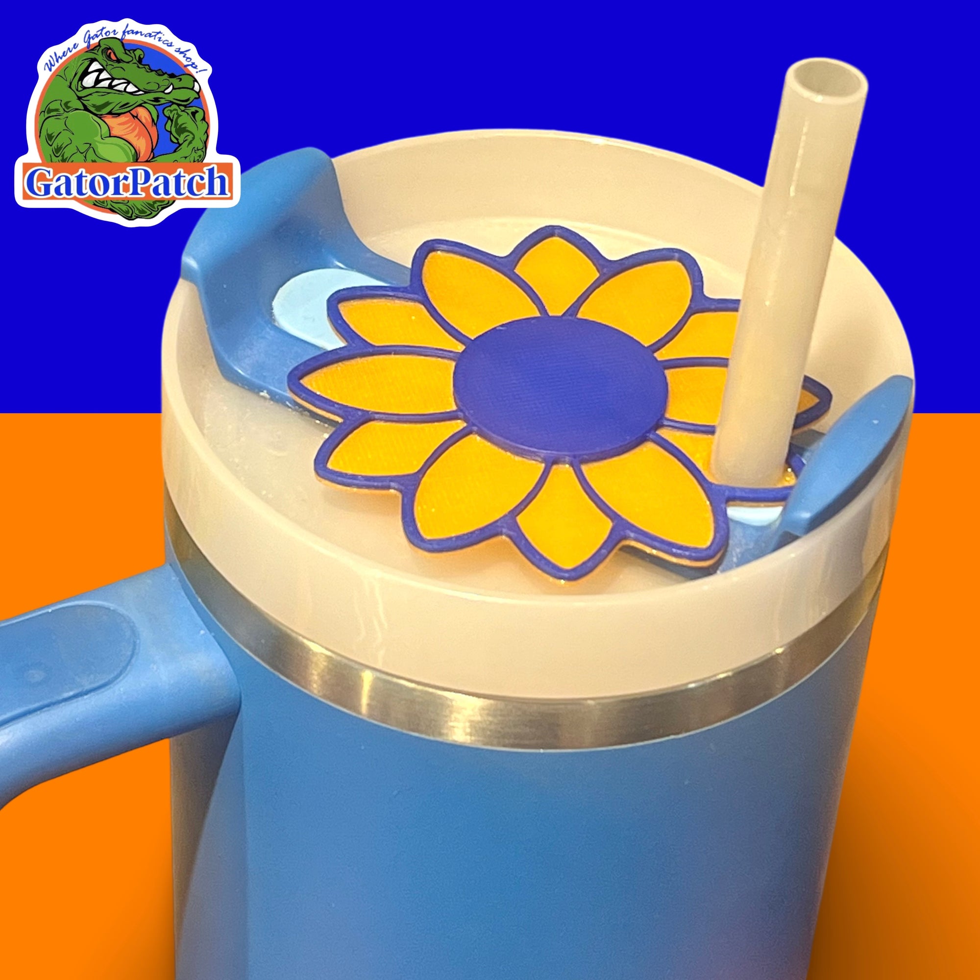 Sunflower Cup Topper-30oz