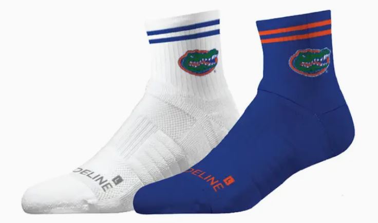 Strideline University of Florida Half Calf Knit Socks