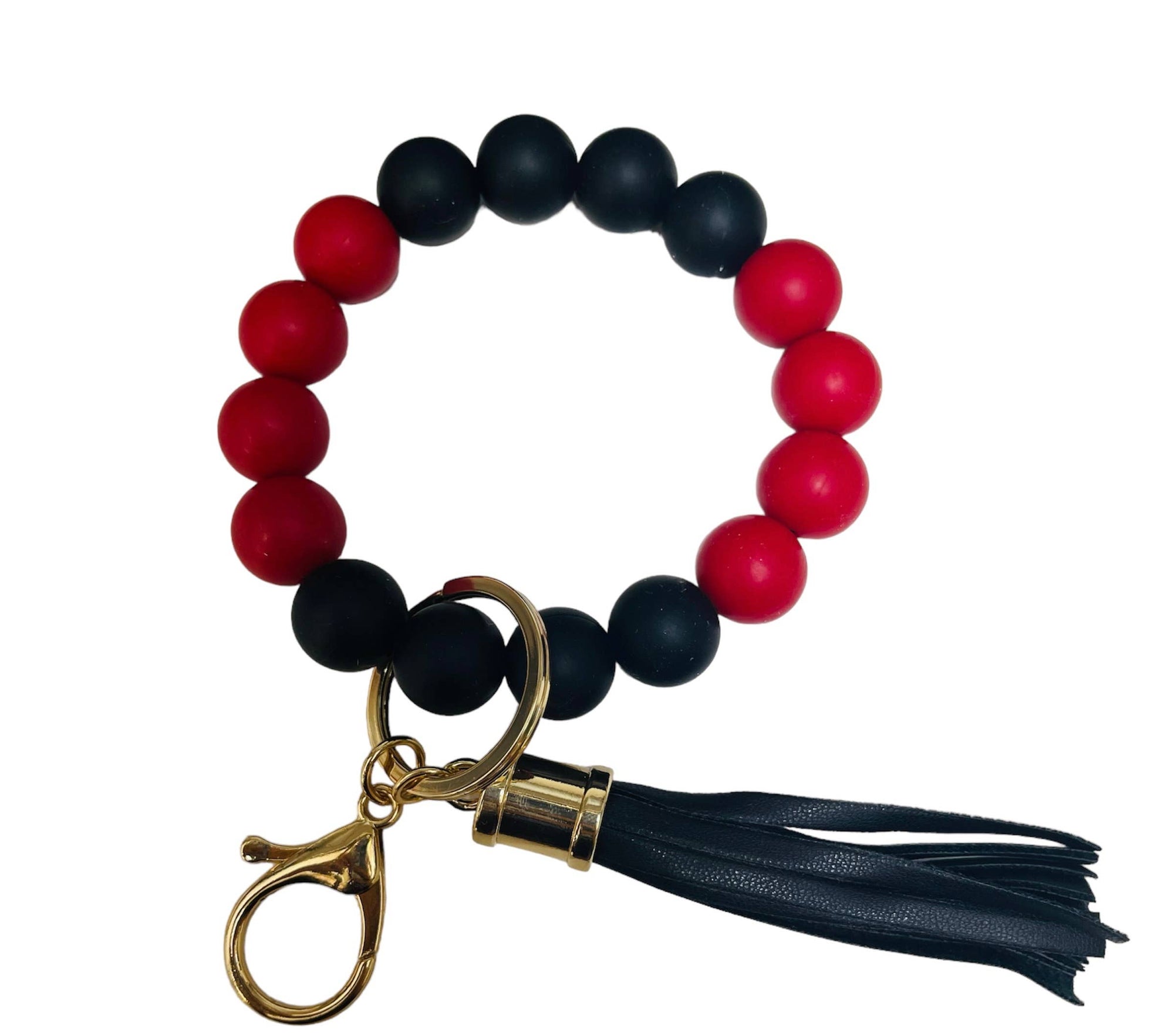 Gameday Ball Bracelets: Orange/blue