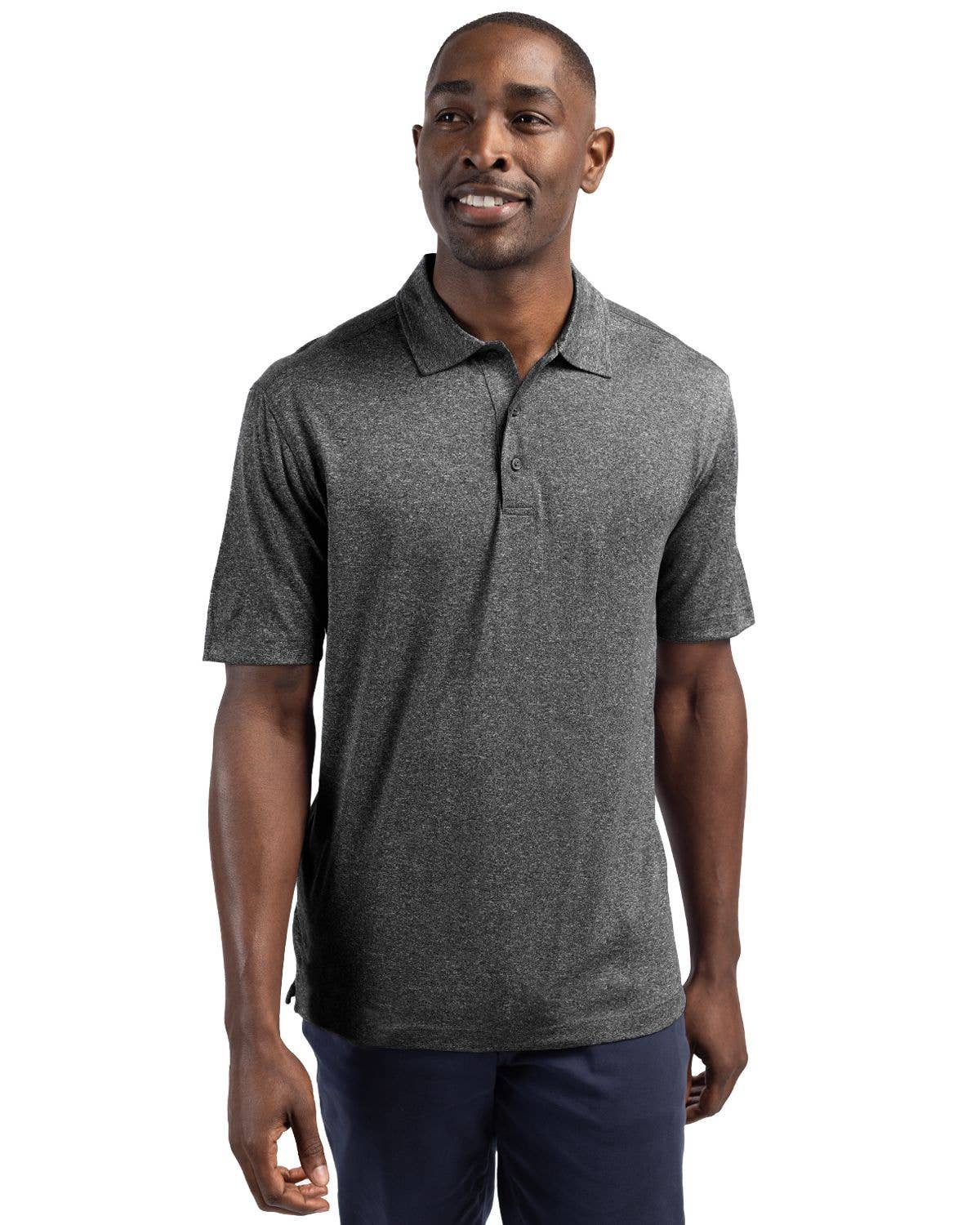 Clique Charge Active Mens Short Sleeve Polo