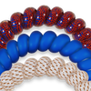 Spiral Hair Coils | Large | Go Gators! Hair Ties