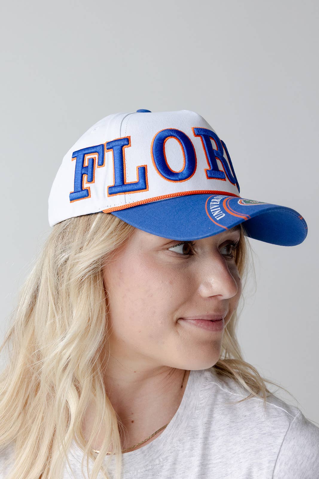 Florida Phipps Split Hat 5 Panel Canvas Baseball Hat