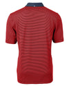 Cutter & Buck Virtue Eco Micro Stripe Recycled Mens Polo