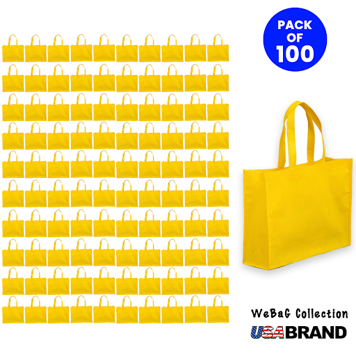  Shopping Bags Hand Bags Tote Bags Grocery Bags Pack of 100: Royal Blue / Medium 12x16x5