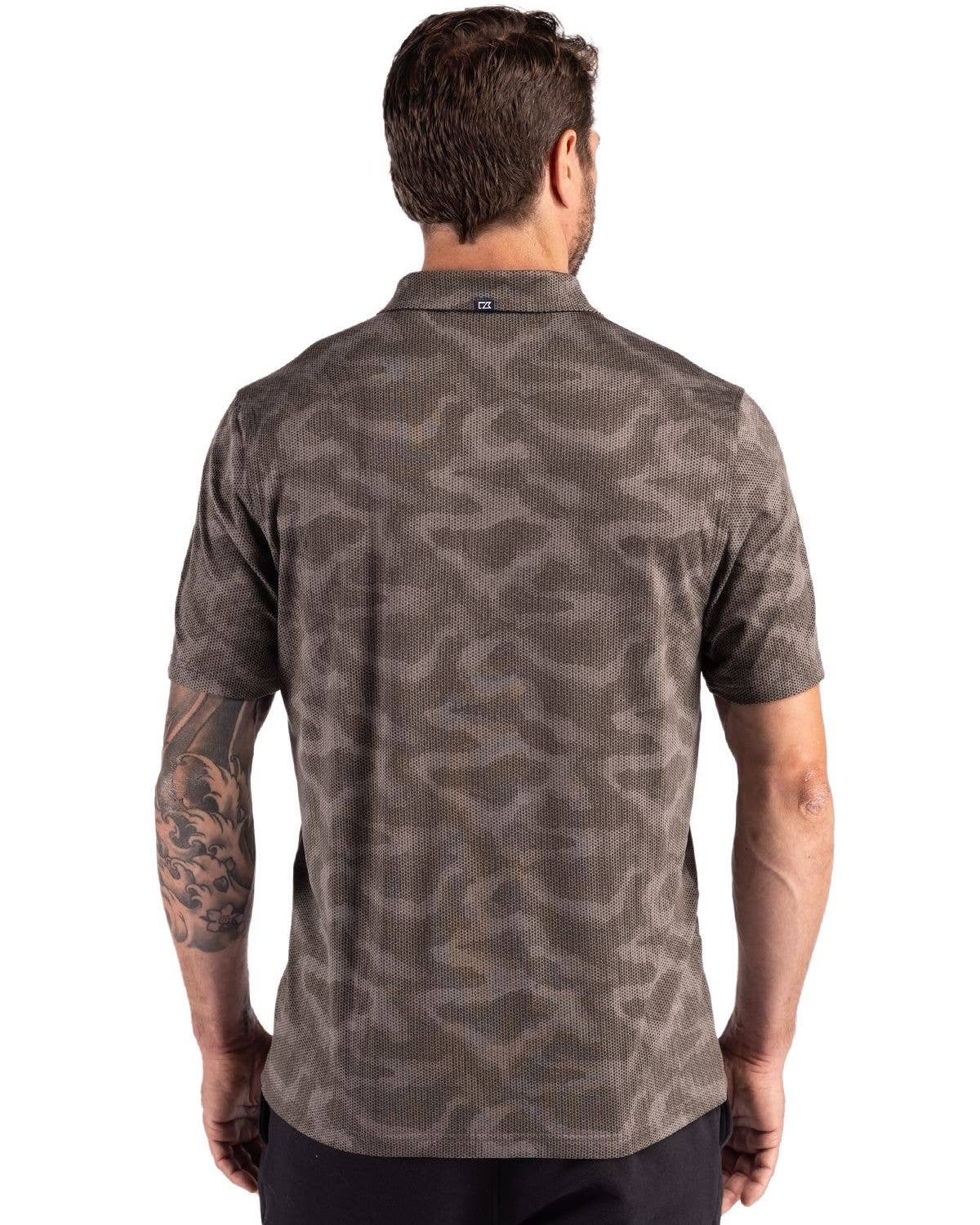 Cutter & Buck Coastline Epic Comfort Camo Print Mens Polo