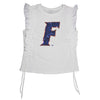 Sequin Ruffle Sleeve - NCAA Licensed: University of Florida / XL