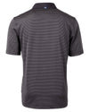 Cutter & Buck Virtue Eco Micro Stripe Recycled Mens Polo