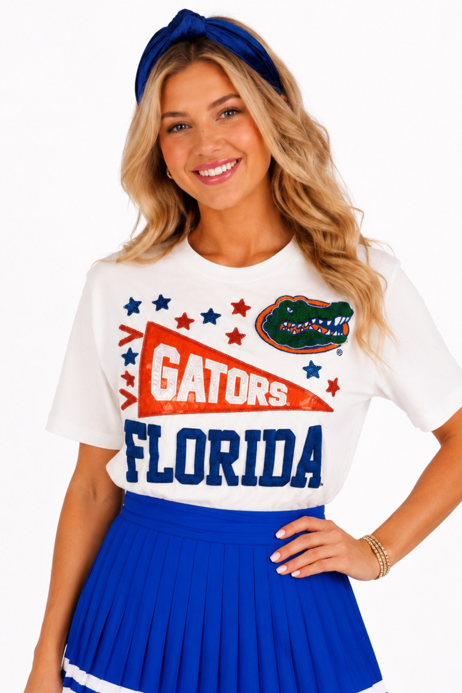 Florida Pennant Sparkle T-Shirt PRE-ORDER (Est Ship 7/31)