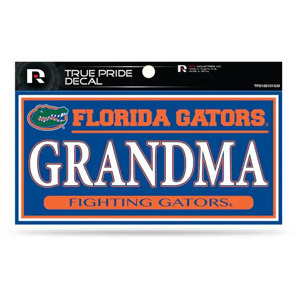 NCAA Florida Gators True Pride Decal Grandma