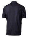 Cutter & Buck Pike Double Dot Print Stretch Mens Polo: College Orange / L / MCK00137