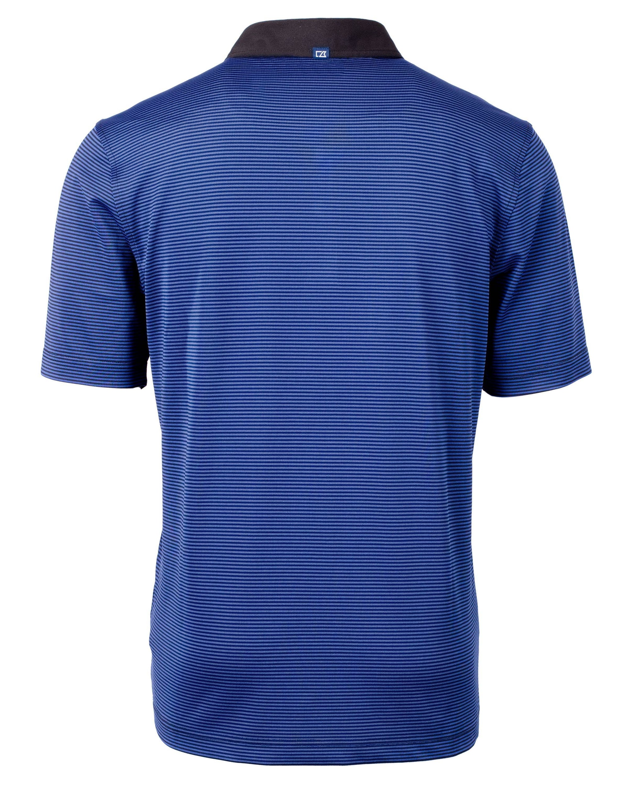 Cutter & Buck Virtue Eco Micro Stripe Recycled Mens Polo