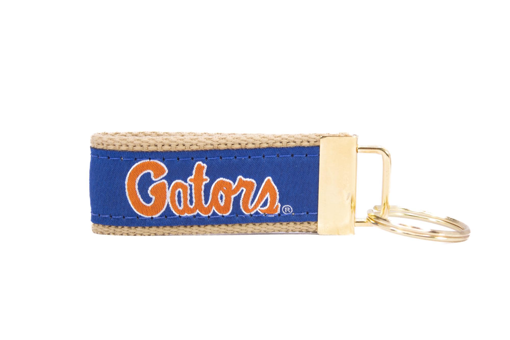 Florida Gators Collegiate Woven Ribbon Key Chain.