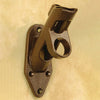 2-Position Aluminum House Flag Bracket, Antique Copper Finis