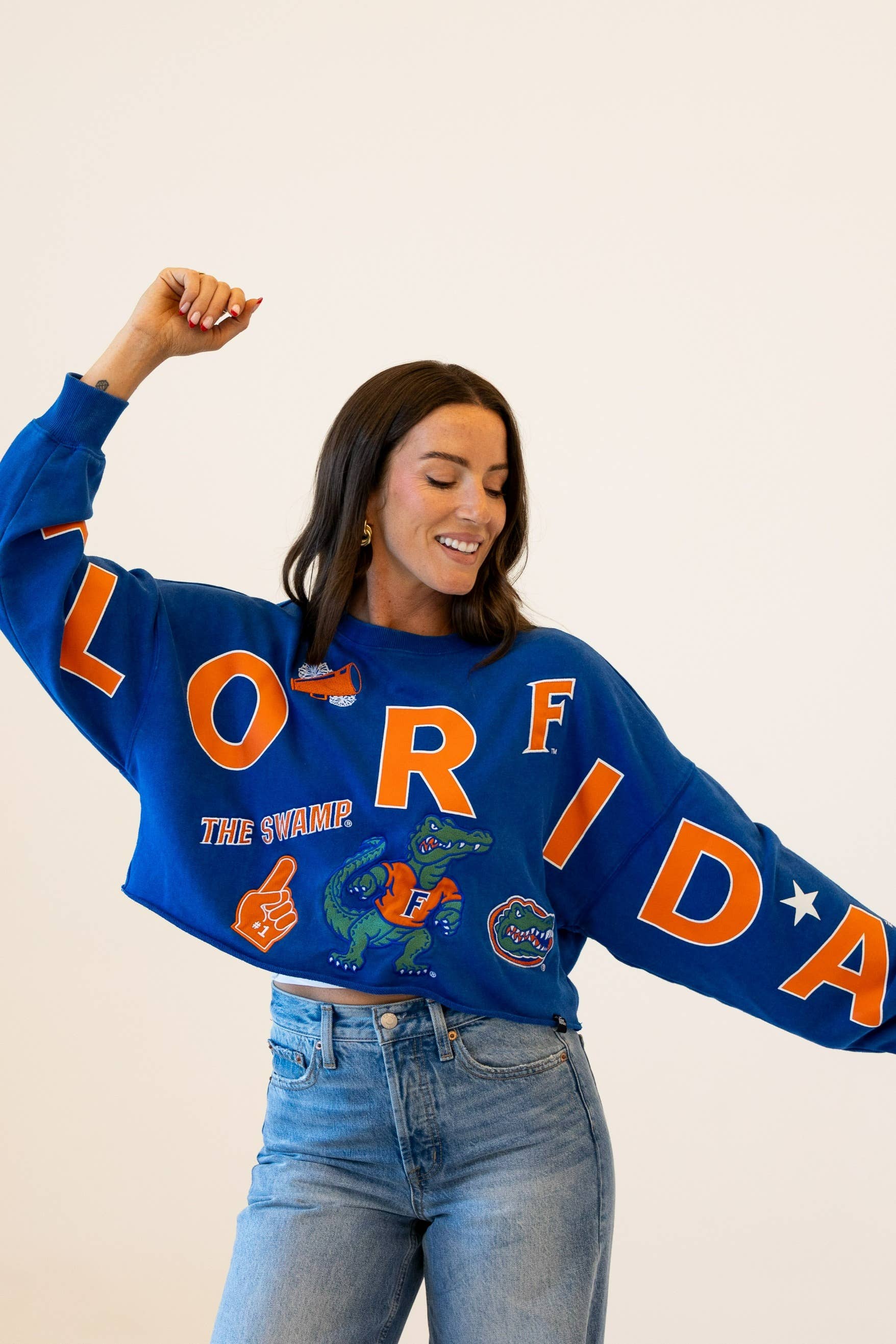 Florida Patched Up Cropped Longsleeve