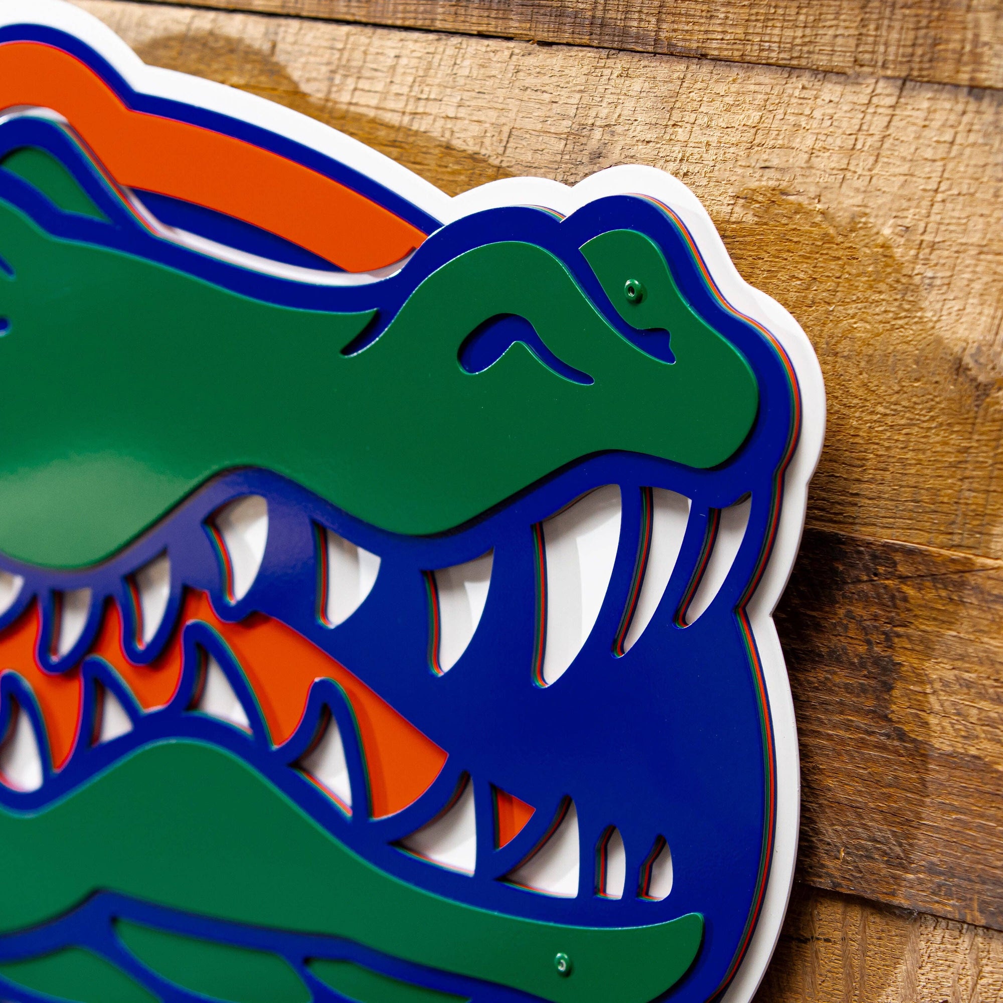 University of Florida Layered Metal Wall Art