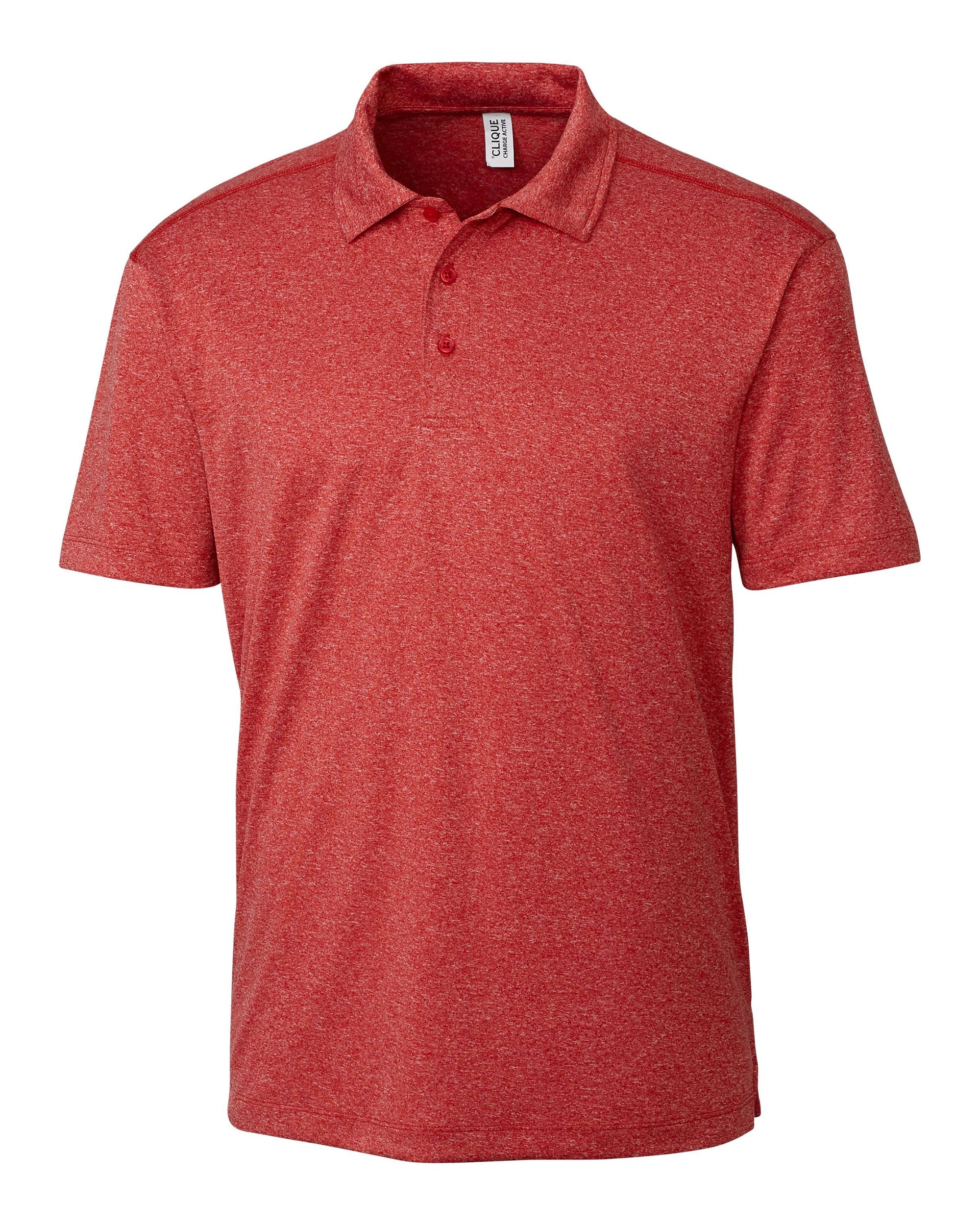 Clique Charge Active Mens Short Sleeve Polo