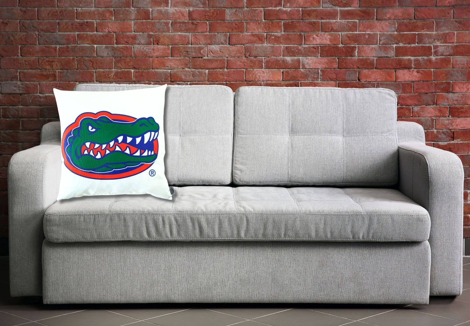 UF Florida Gators Mascot Pillow Cover- Licensed Gift
