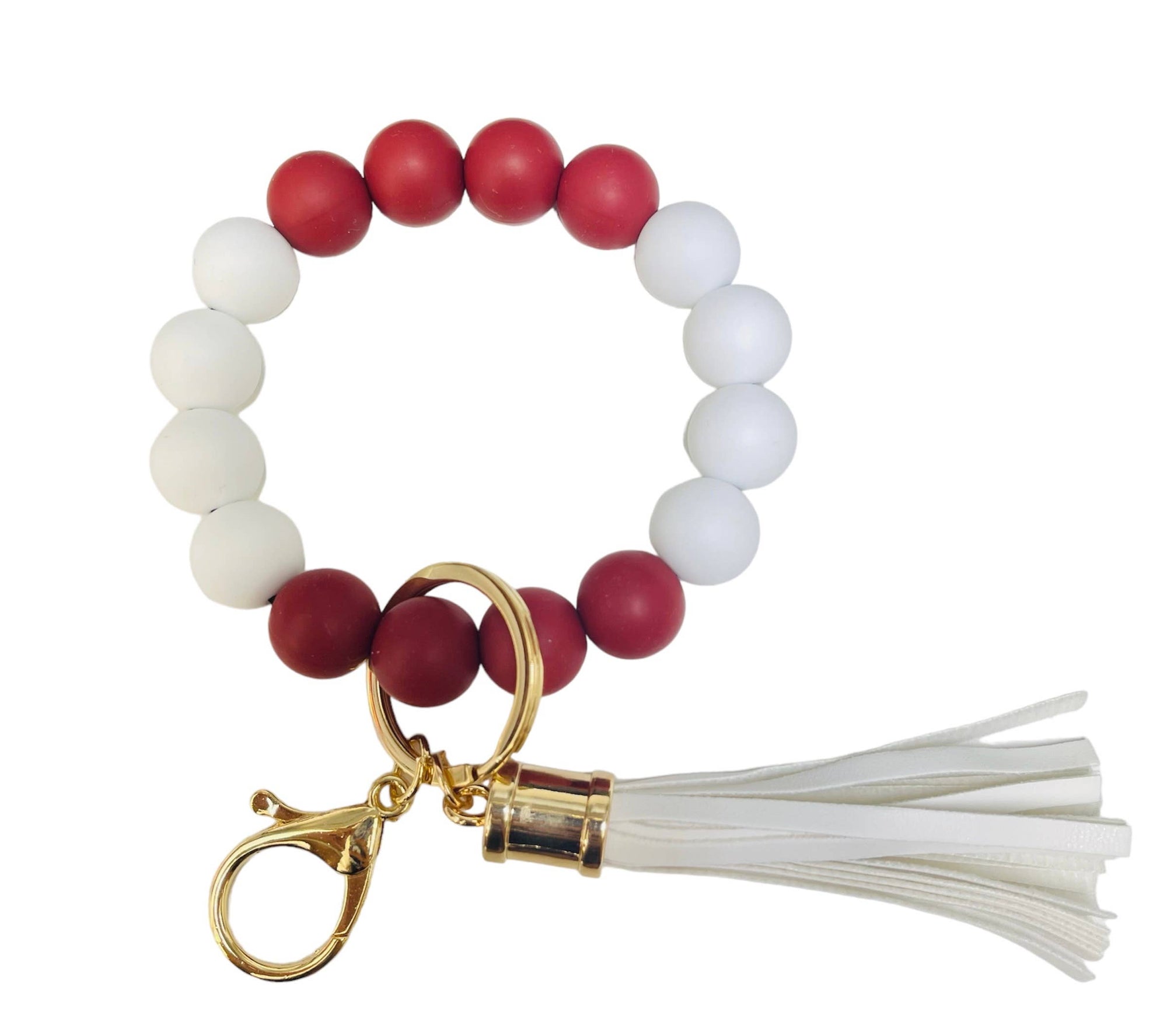 Gameday Ball Bracelets: Orange/blue