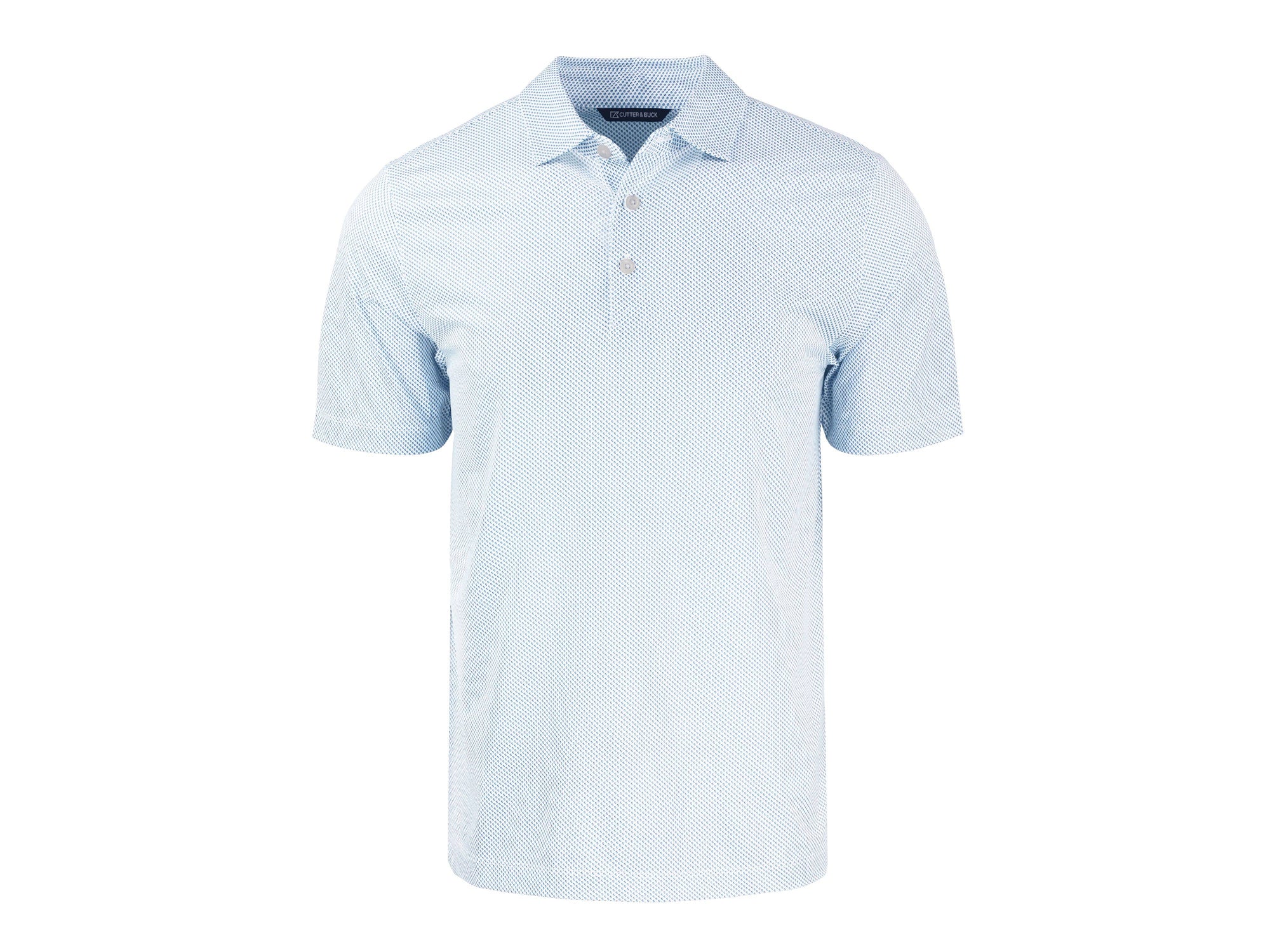 Cutter & Buck Pike Eco Symmetry Print Recycled Mens Polo