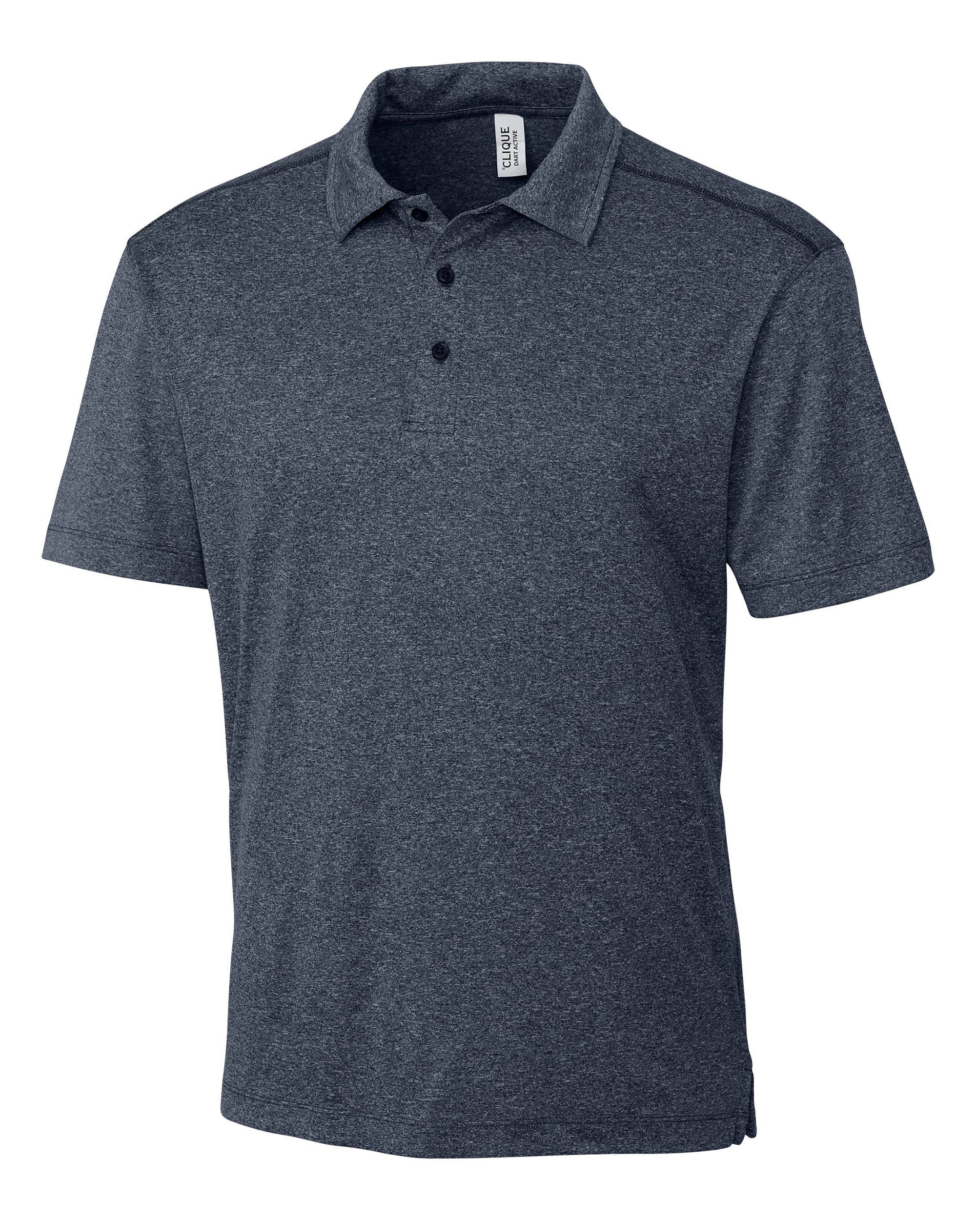 Clique Charge Active Mens Short Sleeve Polo