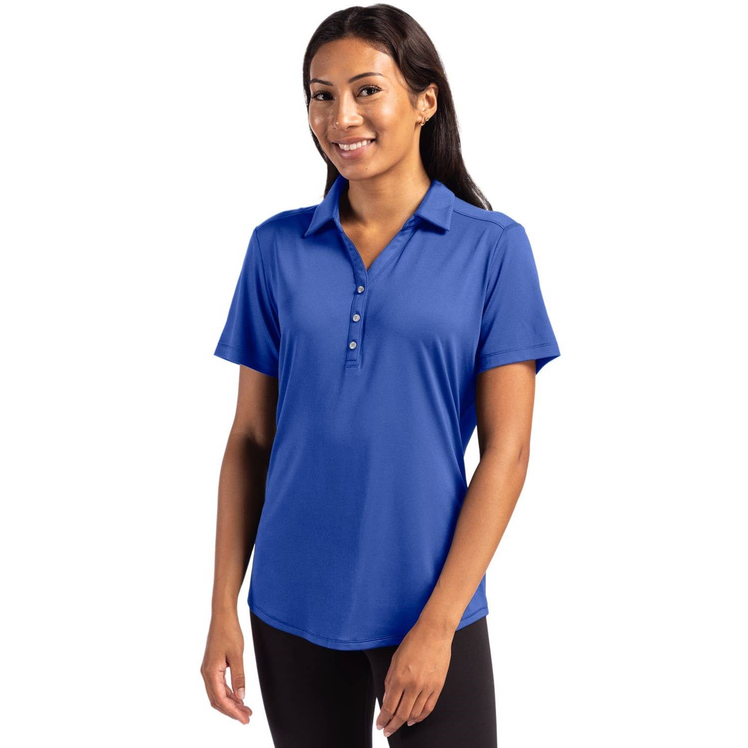 Cutter & Buck Forge Eco Stretch Womens Short Sleeve Polo