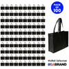  Shopping Bags Hand Bags Tote Bags Grocery Bags Pack of 100: Royal Blue / Medium 12x16x5