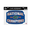 Florida Gators National Champs Badge Magnet