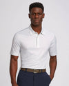 Cutter & Buck Pike Double Dot Print Stretch Mens Polo: College Orange / XXL / MCK00137