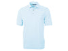 Cutter & Buck Virtue Eco Pique Stripe Recycled Mens Polo: M / Tour Blue / MCK01168