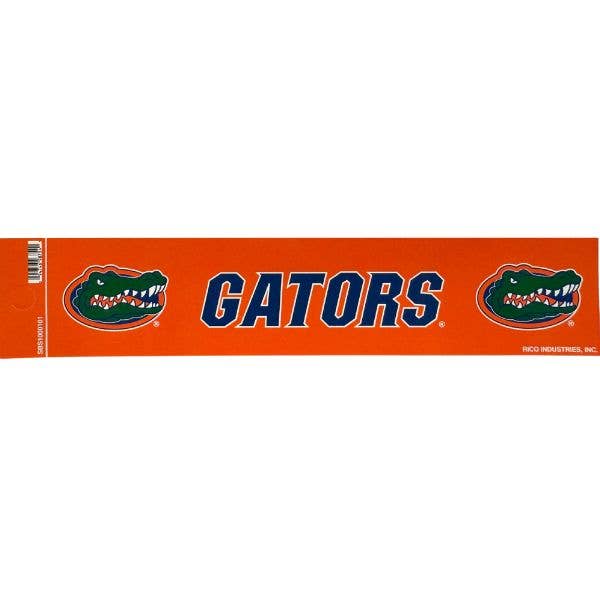 Florida Gators Bumper Stickers - 2"x10" Team Stickers