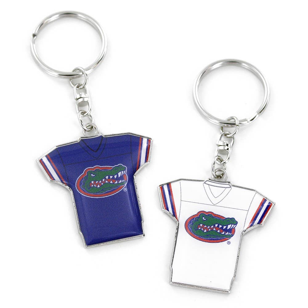 NCAA Florida Gators Reversible Football Jersey Keychain