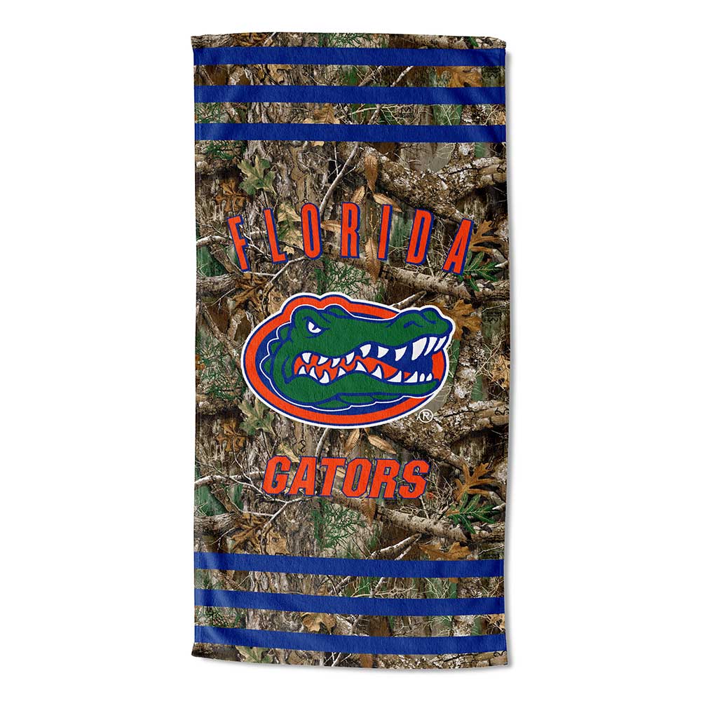 NCAA Uni of Florida STRIPES - Beach Towel