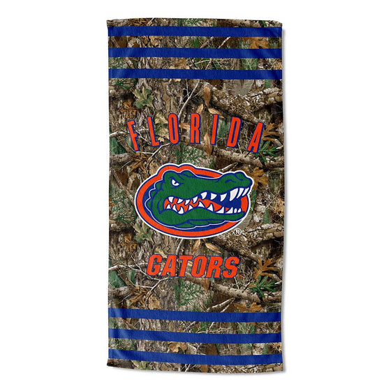 NCAA Uni of Florida STRIPES - Beach Towel