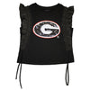 Sequin Ruffle Sleeve - NCAA Licensed: University of Florida / XL