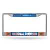 Florida Gators National Champs Chrome Frame