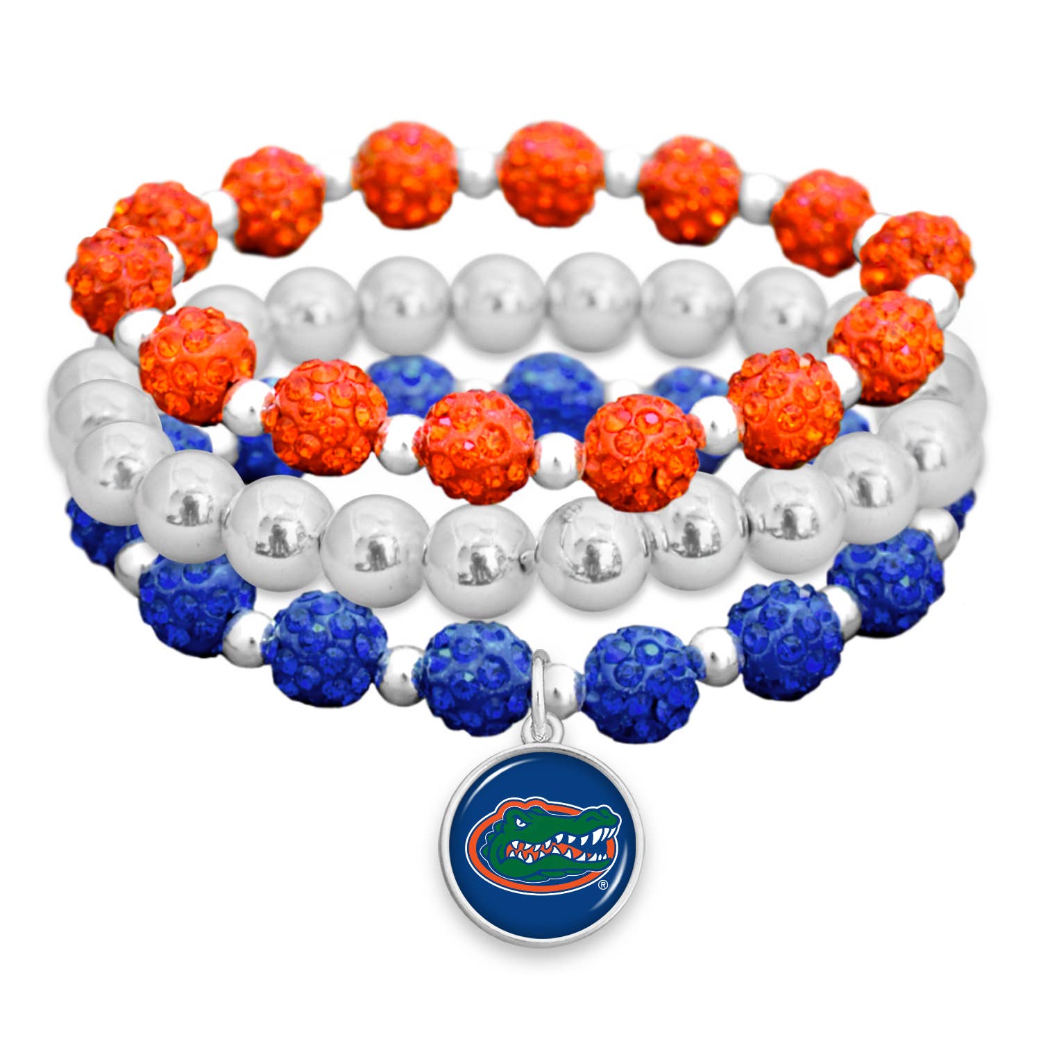 Florida Gators Amanda Stack Bling Bracelet Set