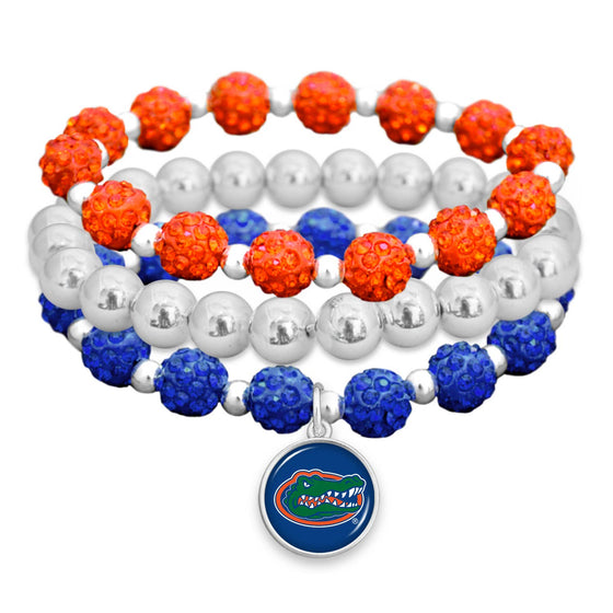 Florida Gators Amanda Stack Bling Bracelet Set